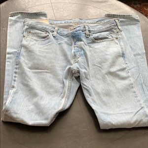 Men’s hollister button fly jeans